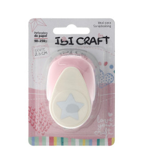 Perforadora Artística 25 mm Estrella Ibicraft