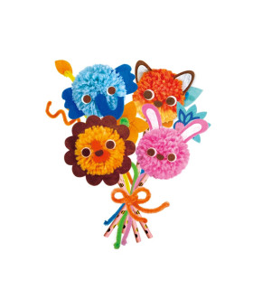 Kit de Costura Pom Pom Animal Bouquet Avenir