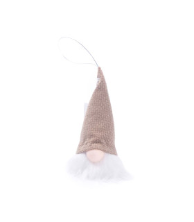 Adorno de Duende Verde con Luz LED 14 cm Alparamis