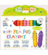 Crayones Happy Pea Pod Haku Yoka x 24 con Exhibidor