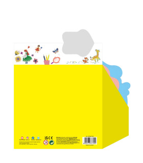 Puffy 3D Stickers 24 Pz en 4 Diseños con Exhibidor Avenir