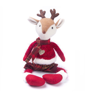 Adorno de Reno con Shorts 50 cm Alparamis