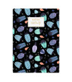 Cuaderno Talbot Flex Bugs Negro 17x25 cm