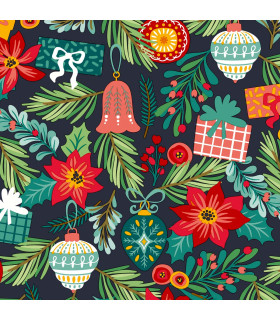 Servilletas 33 x 33 cm Flourish Xmas Tree