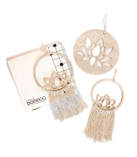 Colgantes Flor de Loto x 3