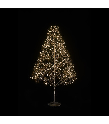 Árbol 120 cm y 1000 Luces Cálidas Alparamis