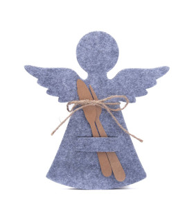 Posacubiertos de Fieltro Angel 22 cm Alparamis x 4