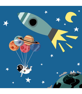 Servilletas 33 x 33 cm Space