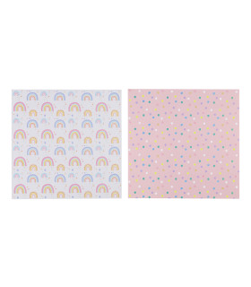 Papel para Scrap 35 Hojas de 30 x 30 cm y 160 g Lovely Ibicraft