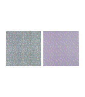 Papel para Scrap 35 Hojas de 30 x 30 cm y 160 g Lovely Ibicraft