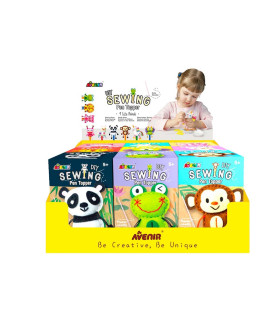 Kits de Costura Pen Topper 9 Pz en 9 Diseños con Exhibidor Avenir