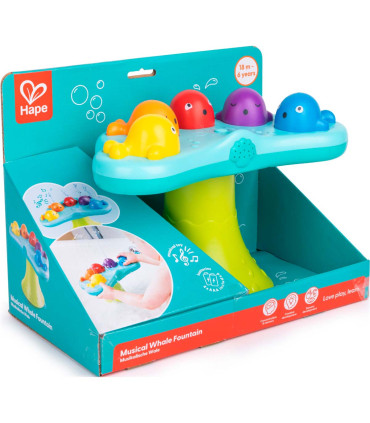 Fuente Musical de Ballenas de Juguete Hape