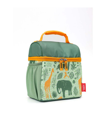 Lunchera Térmica Soft Alta con Cierre Jungla Thermos