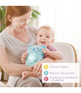 Amigo con Luz y Musical Huggy Momo Hape