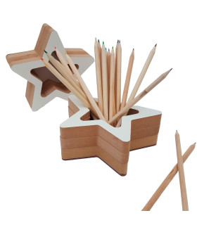 Adorno de Estrella Contenedora 15 x 6 cm