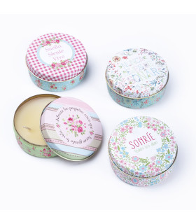 Lata Vela Mensajes para el Alma - PACK x 12