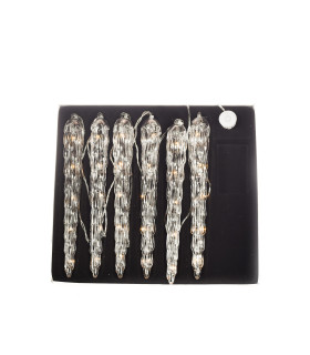 6 Luces Estalactita de Hielo Alparamis