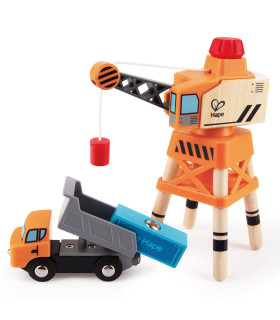 Grúa Grande de Juguete Hape