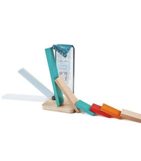 Juego de Dominó de Madera Martillo Poderoso Hape