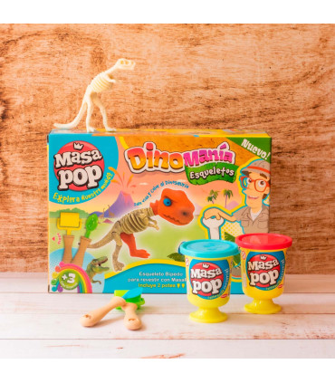 Set Esqueleto Masa Pop Dinomanía