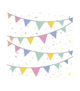 Servilletas 33 x 33 cm Flags