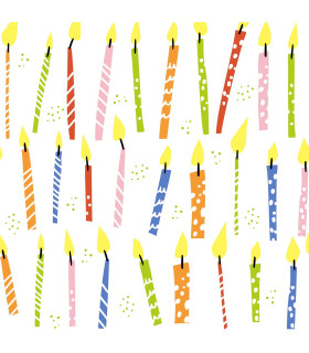 Servilletas 33 x 33 cm B Day Candles