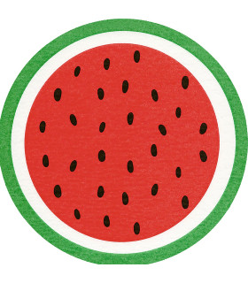 Servilletas 33 x 33 cm Troqueladas Silhouette Melon