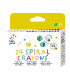 Crayones Spiral Haku Yoka 396 Pz en 4 Formatos con Exhibidor