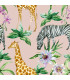 Servilletas 33 x 33 cm Zebras and Girafes