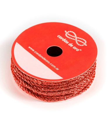 Cordón de Coralina Rojo 10 m