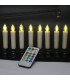 Set de 10 Velas LED con Funciones Color 6 cm Alparamis
