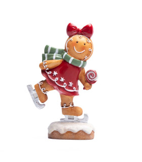 Adorno de Gingerbread Woman 20 cm Alparamis