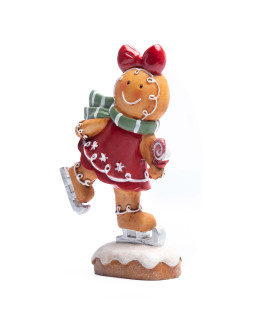 Adorno de Gingerbread Woman 20 cm Alparamis
