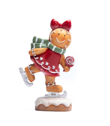 Adorno de Gingerbread Woman 20 cm Alparamis