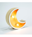Lámpara Luna de Madera 15 cm