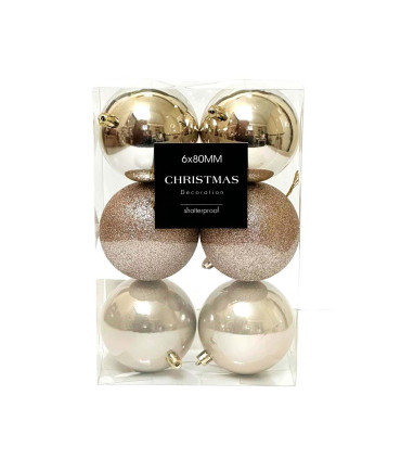 Bolas Peltre de 8 cm x 6 Alparamis