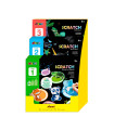 Scratch de Aprendizaje Divertido 21 Pz en 3 Diseños con Exhibidor Avenir