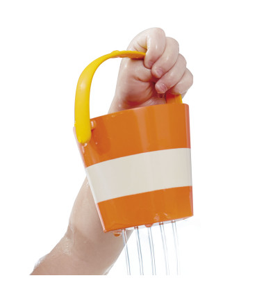 Juego de Baldes Alegres Hape Juguete para el Baño