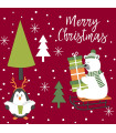 Servilletas 33 x 33 cm Xmas Time