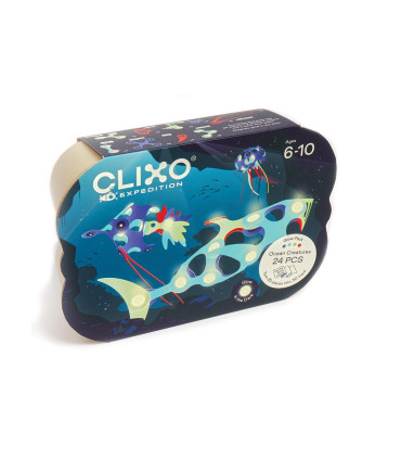 Set Criaturas del Océano 24 Piezas Clixo