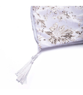 Camino de Mesa Plateado 28 x 180 cm Alparamis