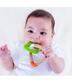 Mordillo Doble Triángulo Hape