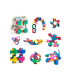 Set Tiny and Mighty Multicolor 9 Piezas Clixo