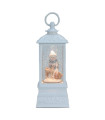 Farol Snowman 8 x 24 cm con LED Alparamis