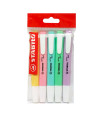 5 Resaltadores Swing Cool Pastel Stabilo