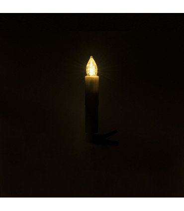 Vela LED Ivory x 10 Alparamis