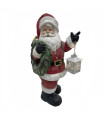 Adorno de Navidad Santa con Farol LED 53 cm Alparamis