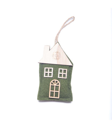 Adorno para Colgar Figura Verde 12 cm Alparamis