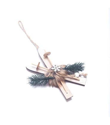 Adorno para Colgar Figura Verde 12 cm Alparamis