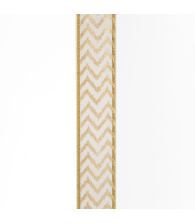 Cinta Zebra Foil Dorada 5 cm x 10 metros